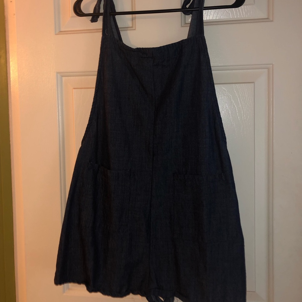 denim romper